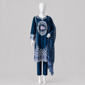 Royal Embroidered Lawn 3-Piece